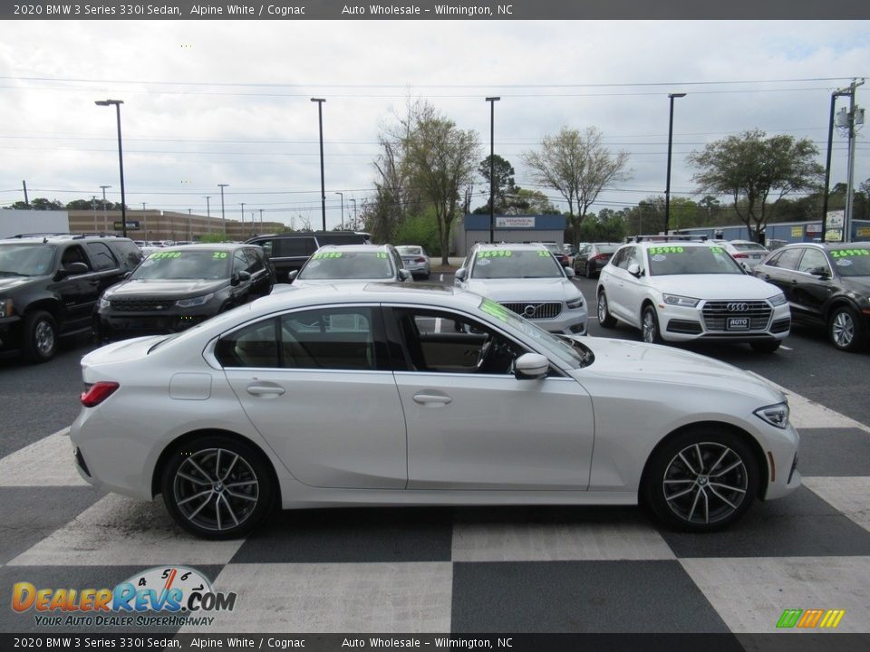 2020 BMW 3 Series 330i Sedan Alpine White / Cognac Photo #3