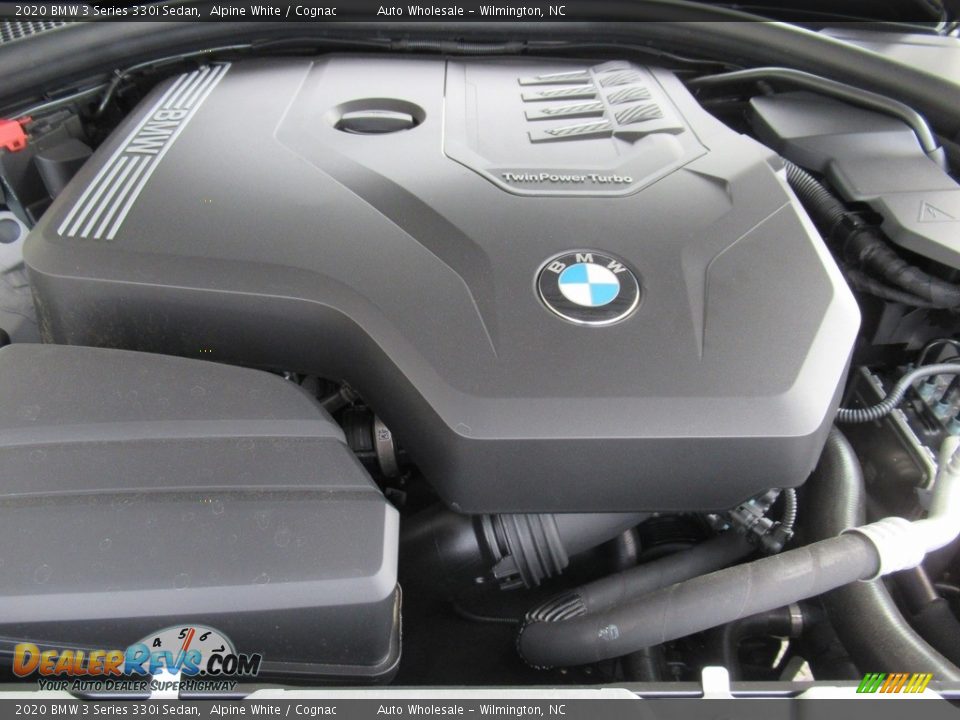 2020 BMW 3 Series 330i Sedan Alpine White / Cognac Photo #6