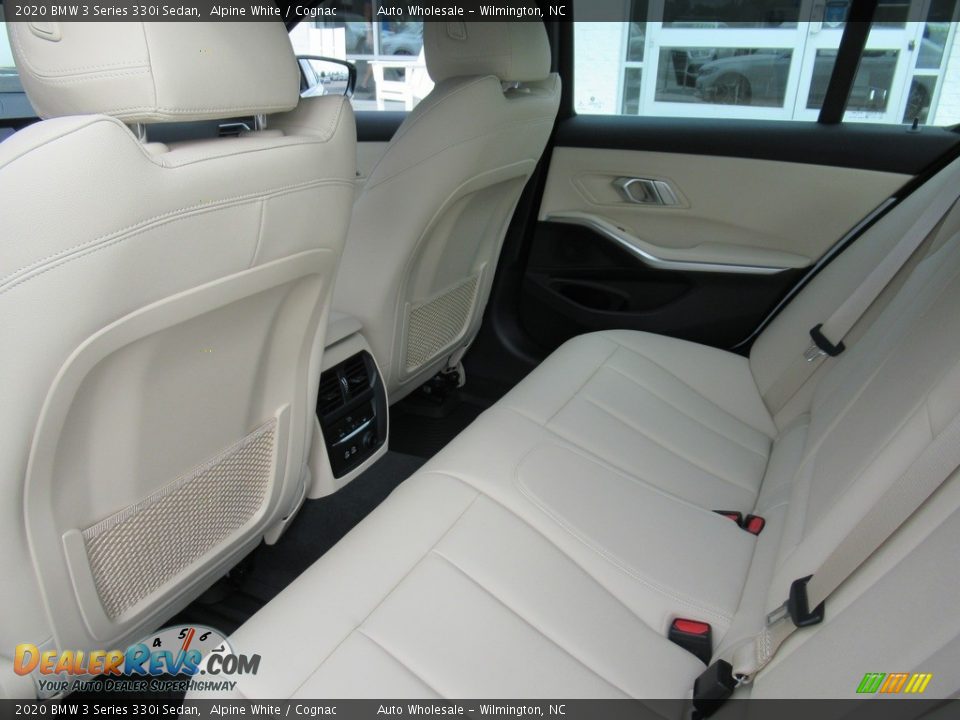 2020 BMW 3 Series 330i Sedan Alpine White / Cognac Photo #10