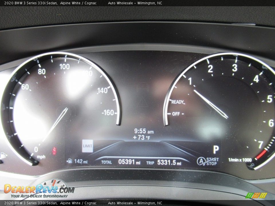 2020 BMW 3 Series 330i Sedan Alpine White / Cognac Photo #15