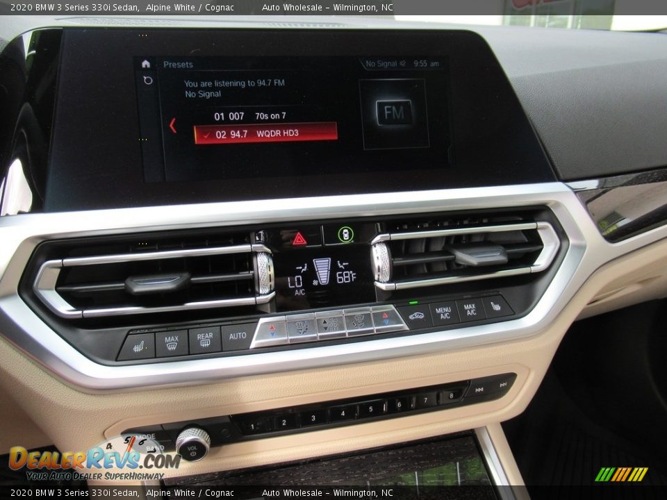2020 BMW 3 Series 330i Sedan Alpine White / Cognac Photo #17
