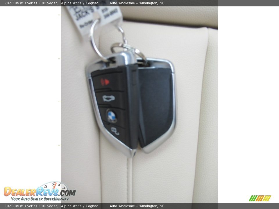 2020 BMW 3 Series 330i Sedan Alpine White / Cognac Photo #20