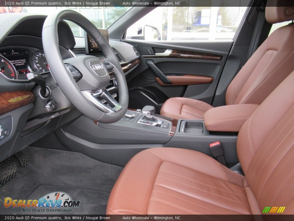 Nougat Brown Interior - 2020 Audi Q5 Premium quattro Photo #10