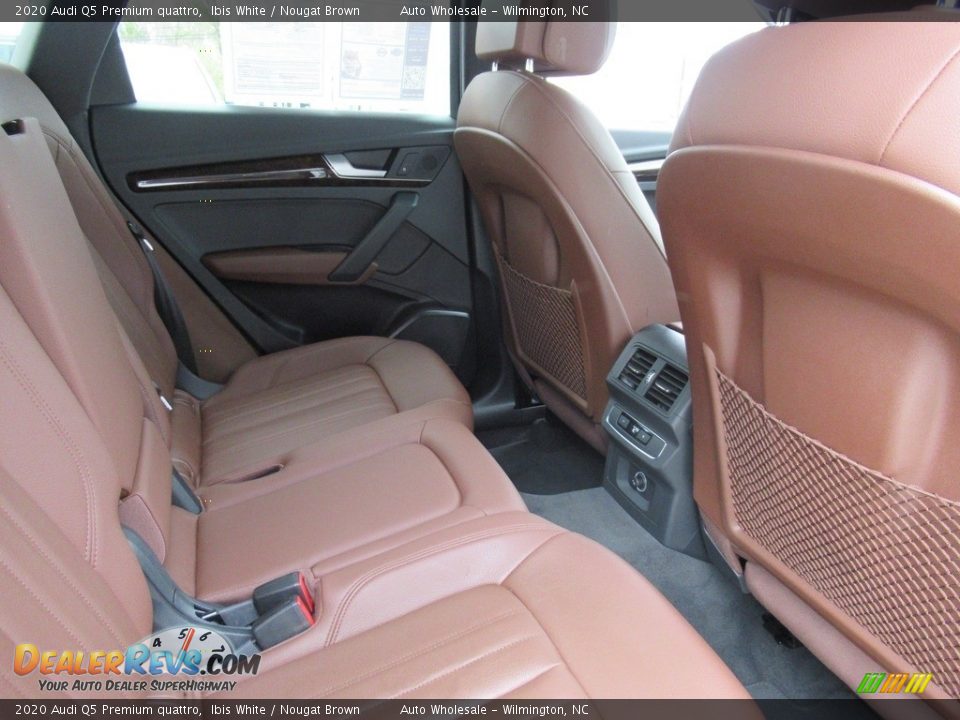 Rear Seat of 2020 Audi Q5 Premium quattro Photo #13