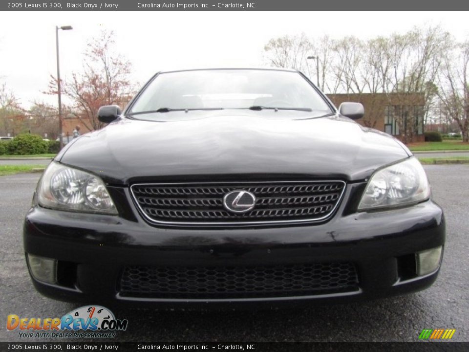 2005 Lexus IS 300 Black Onyx / Ivory Photo #4