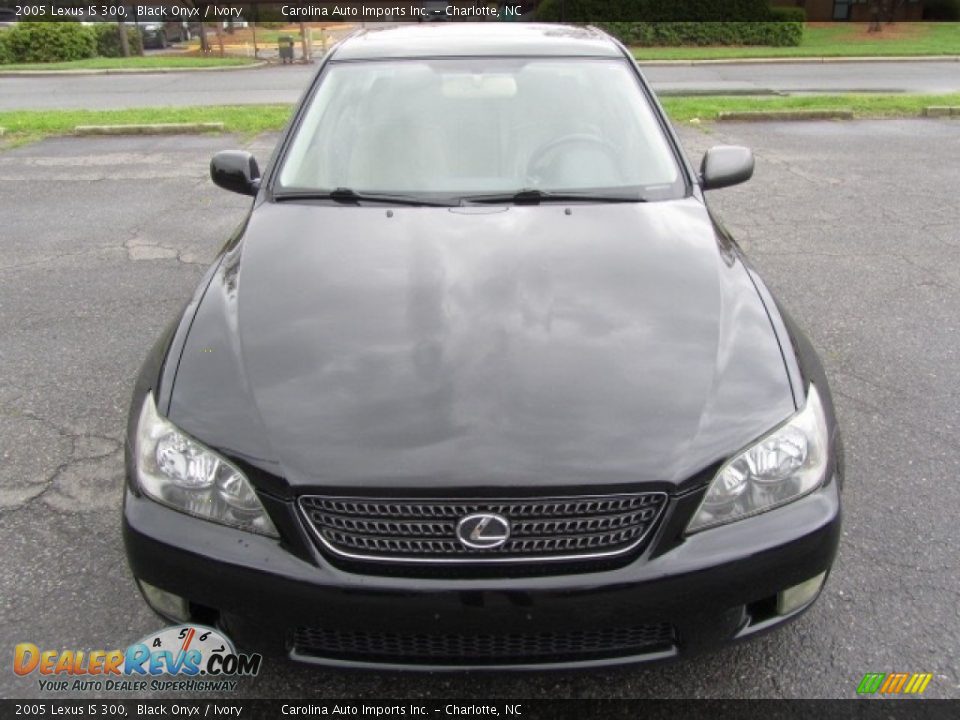 2005 Lexus IS 300 Black Onyx / Ivory Photo #5