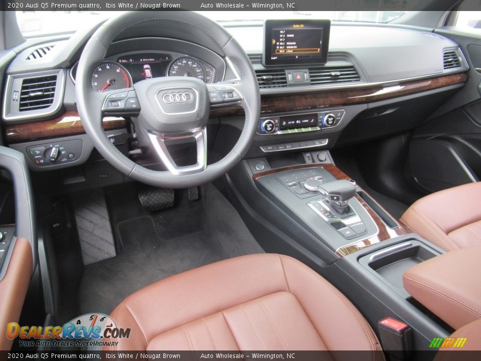 Nougat Brown Interior - 2020 Audi Q5 Premium quattro Photo #15