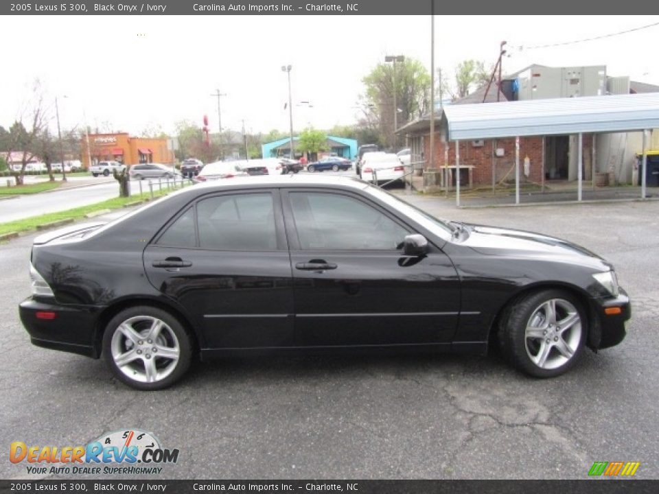 2005 Lexus IS 300 Black Onyx / Ivory Photo #11