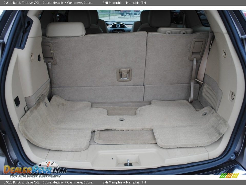 2011 Buick Enclave CXL Cocoa Metallic / Cashmere/Cocoa Photo #24