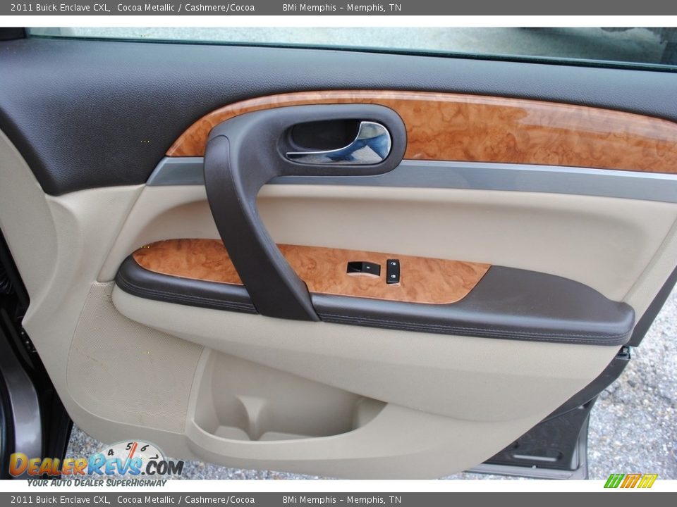 2011 Buick Enclave CXL Cocoa Metallic / Cashmere/Cocoa Photo #28