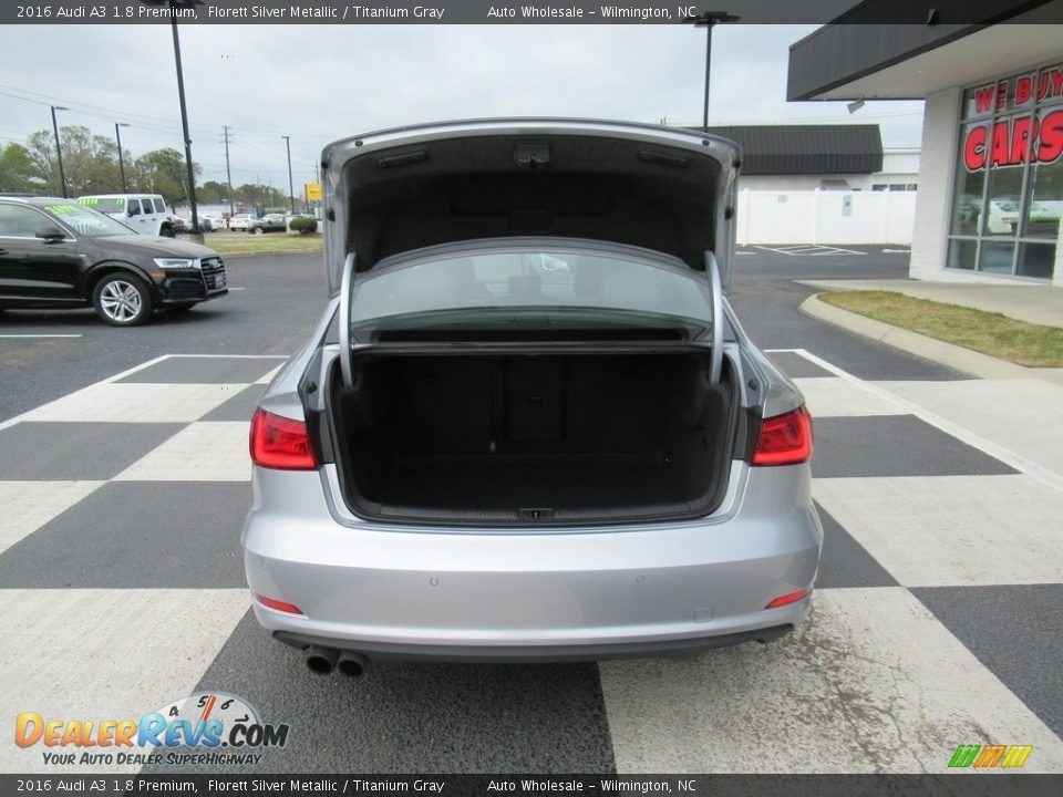 2016 Audi A3 1.8 Premium Florett Silver Metallic / Titanium Gray Photo #5