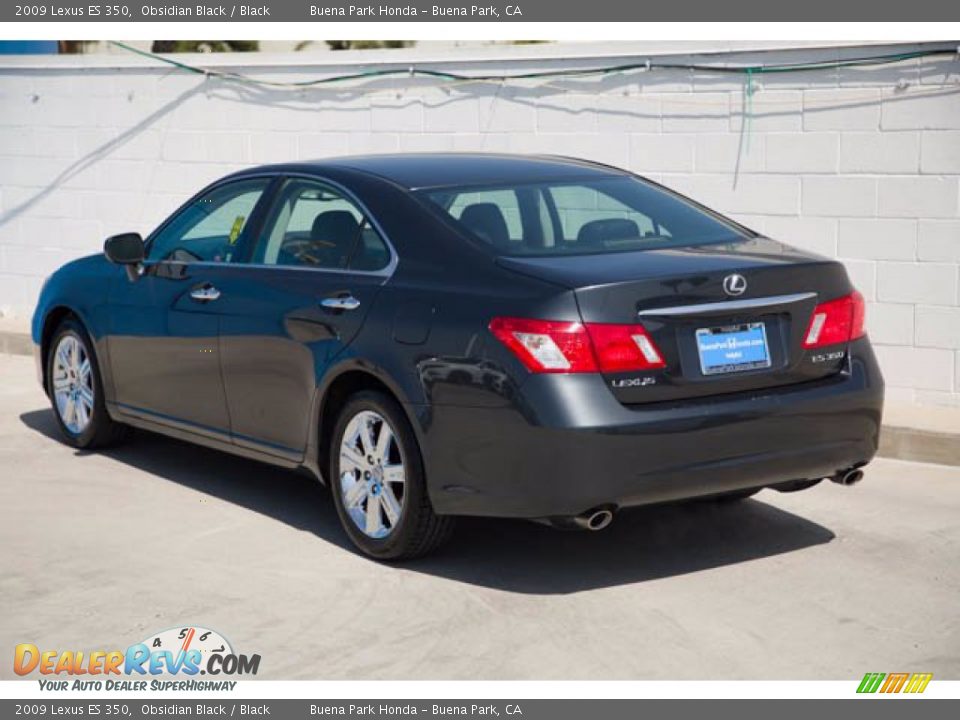 2009 Lexus ES 350 Obsidian Black / Black Photo #2