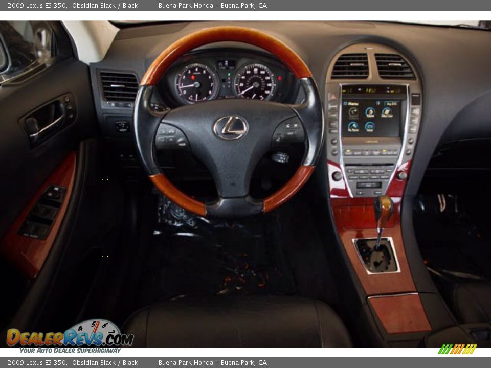 2009 Lexus ES 350 Obsidian Black / Black Photo #5