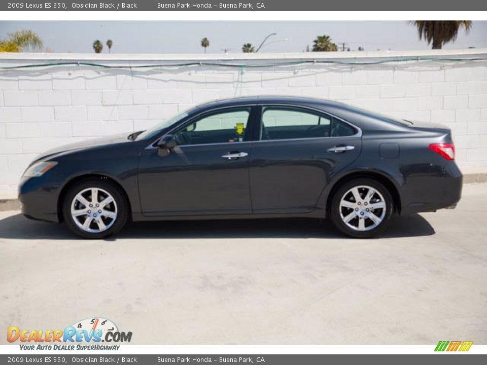 2009 Lexus ES 350 Obsidian Black / Black Photo #8