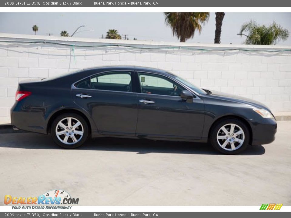 2009 Lexus ES 350 Obsidian Black / Black Photo #12