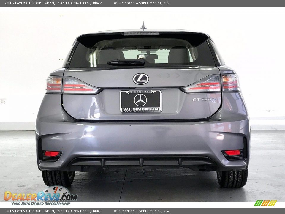 2016 Lexus CT 200h Hybrid Nebula Gray Pearl / Black Photo #3