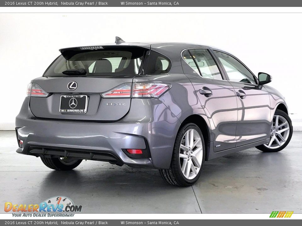 Nebula Gray Pearl 2016 Lexus CT 200h Hybrid Photo #13