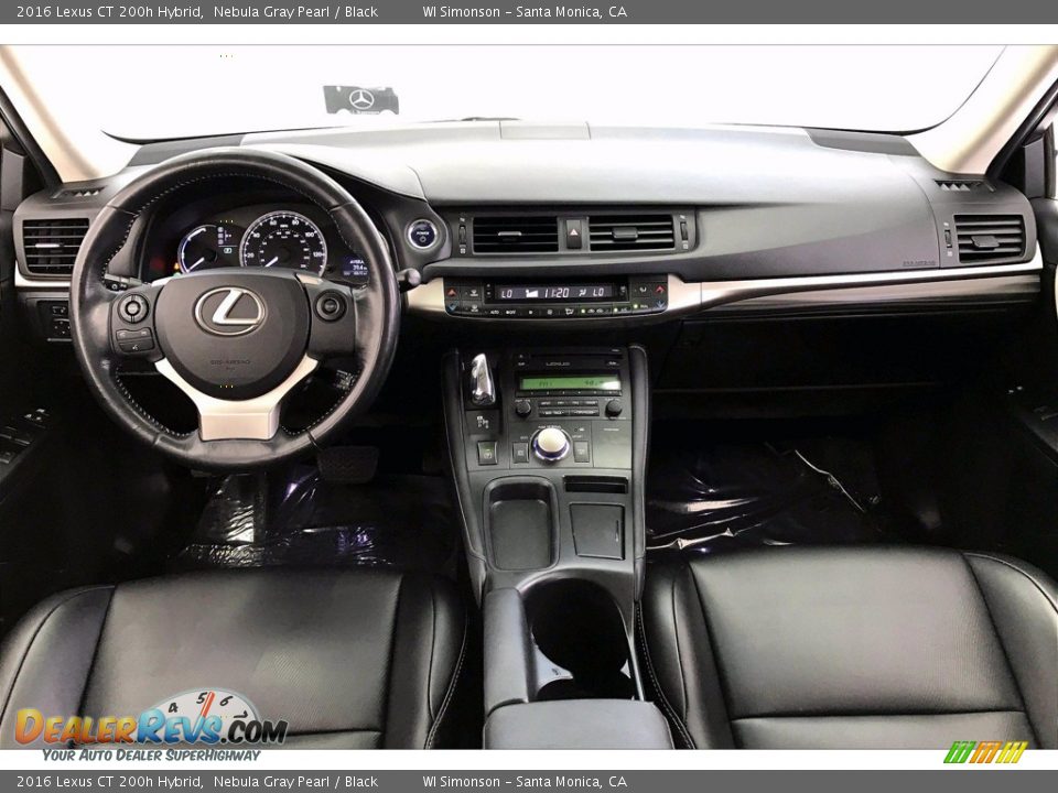 Black Interior - 2016 Lexus CT 200h Hybrid Photo #15