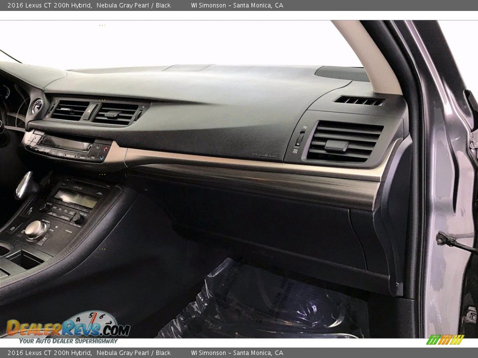Dashboard of 2016 Lexus CT 200h Hybrid Photo #16