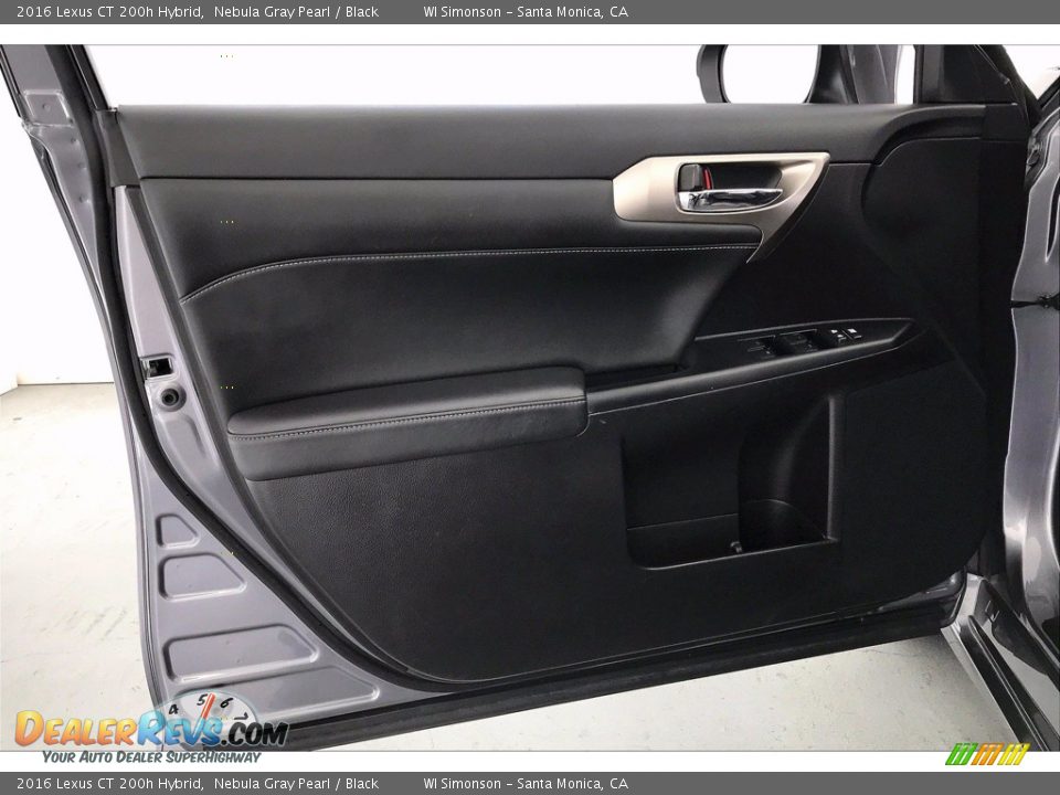 Door Panel of 2016 Lexus CT 200h Hybrid Photo #25