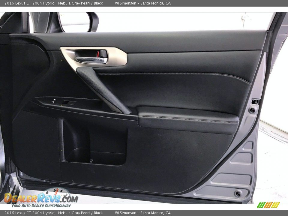 Door Panel of 2016 Lexus CT 200h Hybrid Photo #26