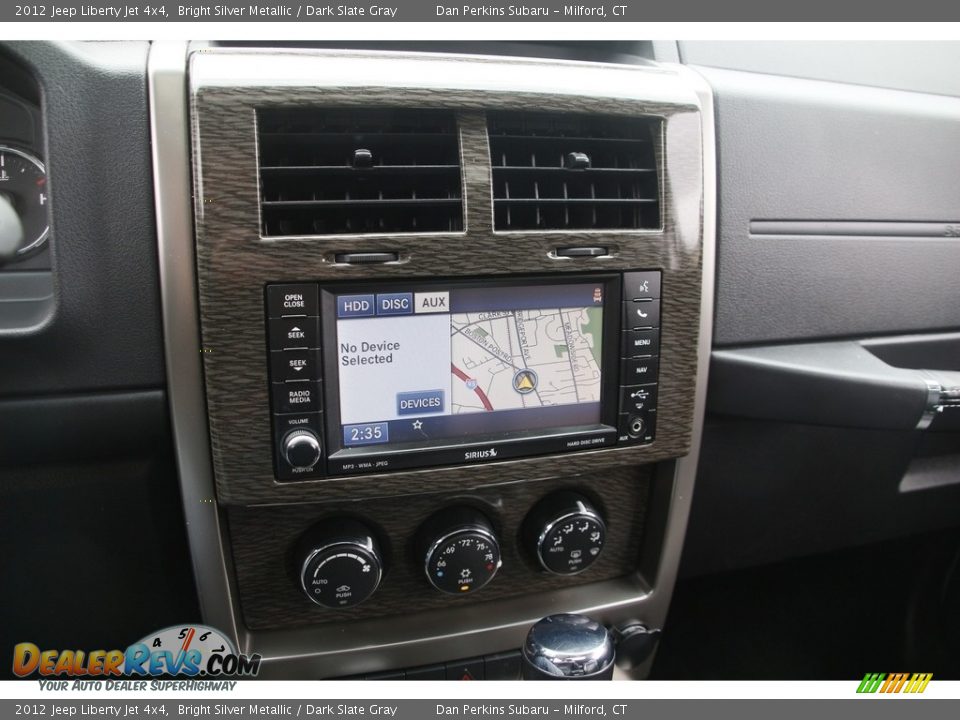 2012 Jeep Liberty Jet 4x4 Bright Silver Metallic / Dark Slate Gray Photo #18