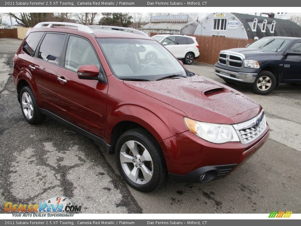 Camelia Red Metallic 2011 Subaru Forester 2.5 XT Touring Photo #4