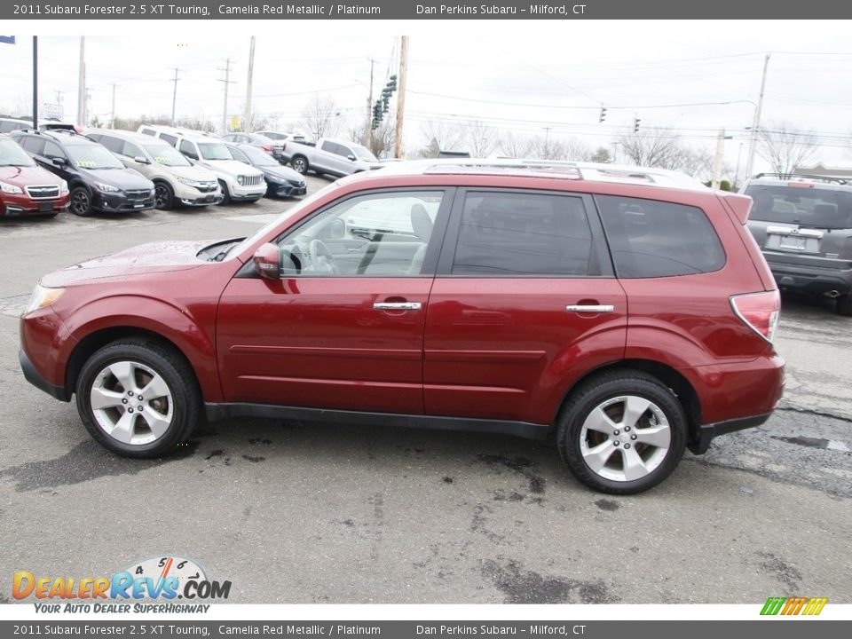 Camelia Red Metallic 2011 Subaru Forester 2.5 XT Touring Photo #9