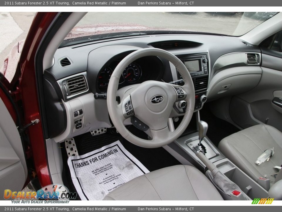 Front Seat of 2011 Subaru Forester 2.5 XT Touring Photo #11