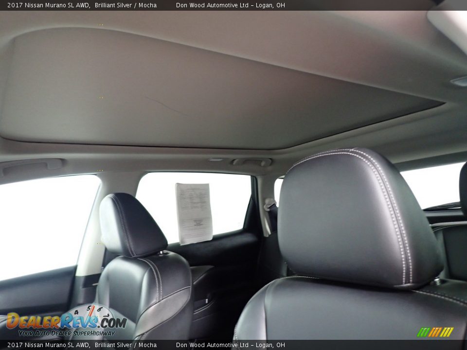 2017 Nissan Murano SL AWD Brilliant Silver / Mocha Photo #2
