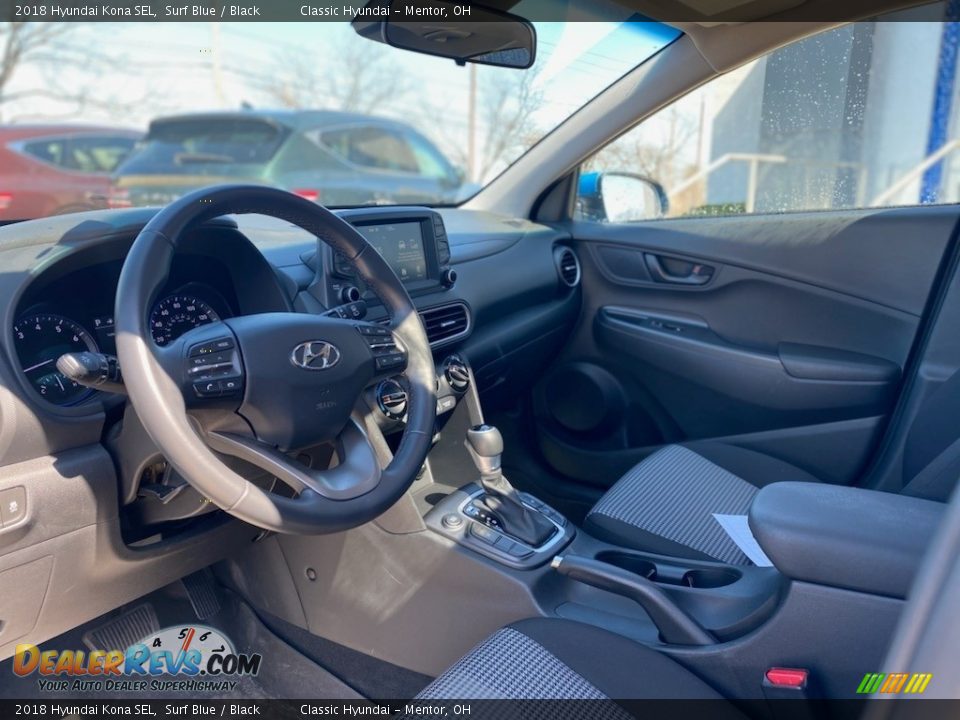 2018 Hyundai Kona SEL Surf Blue / Black Photo #3