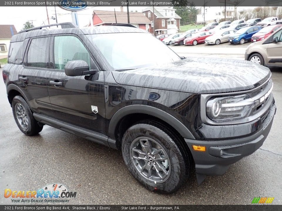 2021 Ford Bronco Sport Big Bend 4x4 Shadow Black / Ebony Photo #8