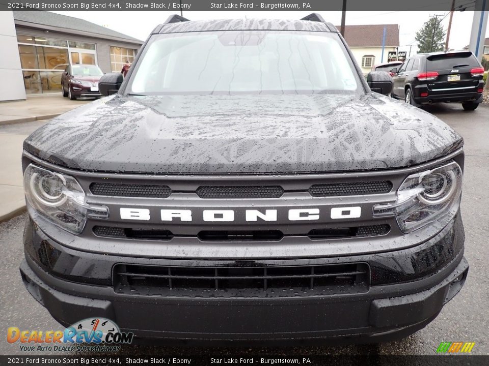 2021 Ford Bronco Sport Big Bend 4x4 Shadow Black / Ebony Photo #9