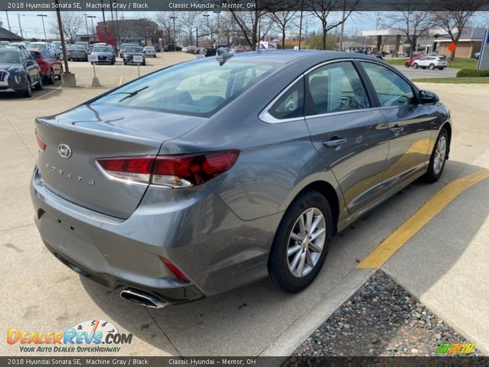 2018 Hyundai Sonata SE Machine Gray / Black Photo #2