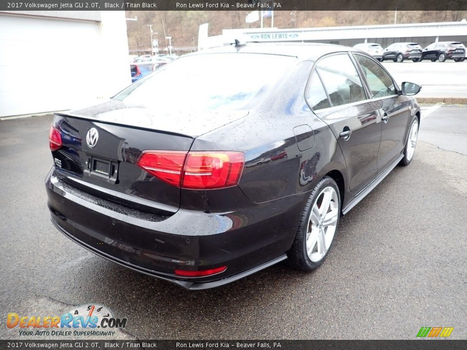 2017 Volkswagen Jetta GLI 2.0T Black / Titan Black Photo #2