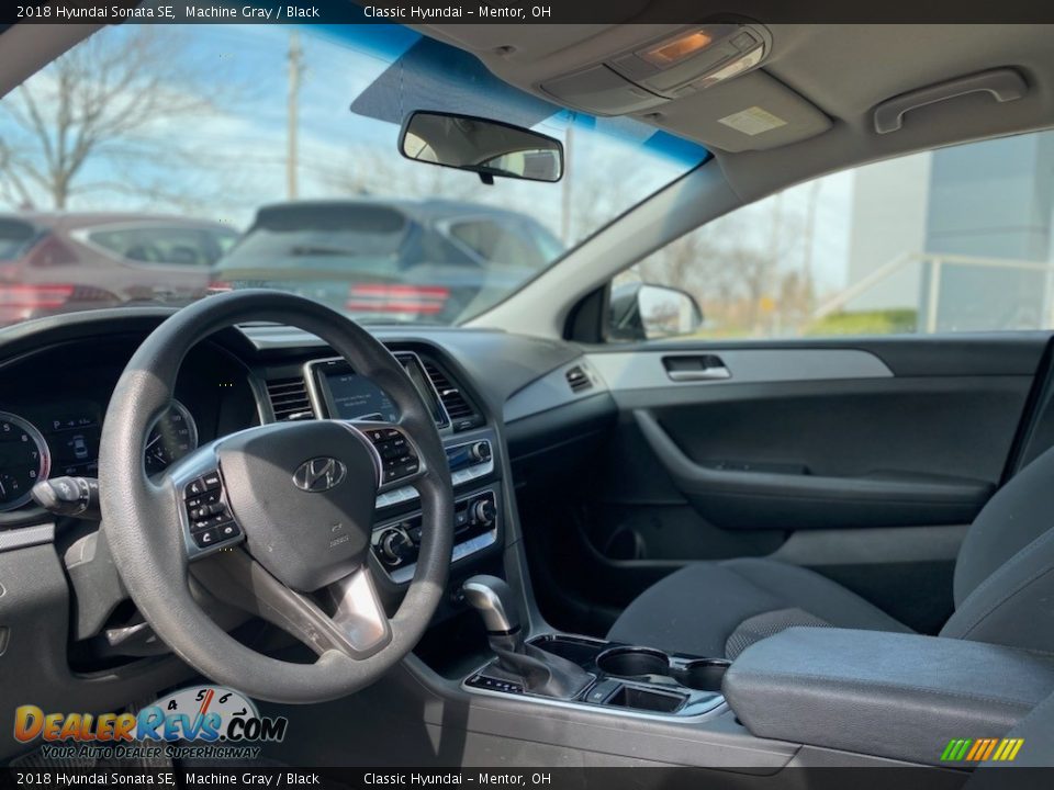 2018 Hyundai Sonata SE Machine Gray / Black Photo #3