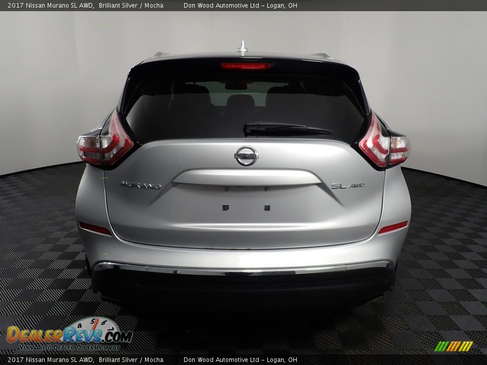 2017 Nissan Murano SL AWD Brilliant Silver / Mocha Photo #15