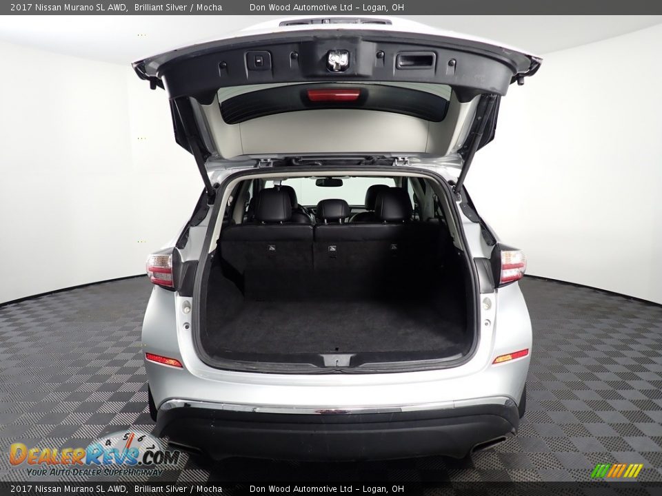 2017 Nissan Murano SL AWD Brilliant Silver / Mocha Photo #16