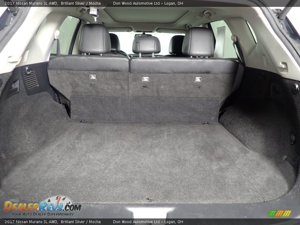 2017 Nissan Murano SL AWD Brilliant Silver / Mocha Photo #17