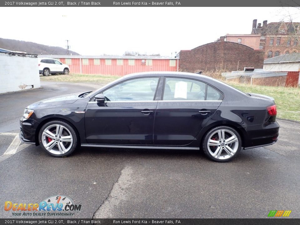 Black 2017 Volkswagen Jetta GLI 2.0T Photo #6