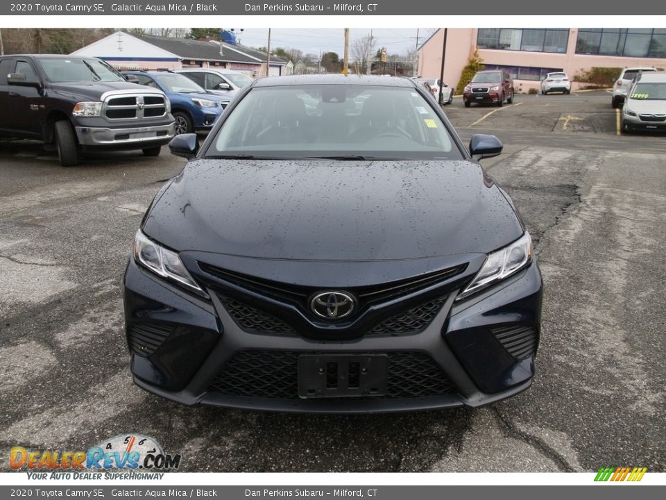 2020 Toyota Camry SE Galactic Aqua Mica / Black Photo #2