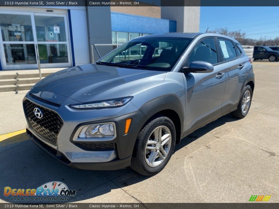 2019 Hyundai Kona SE Sonic Silver / Black Photo #1