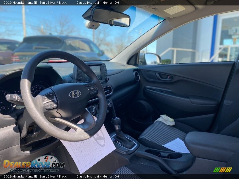 2019 Hyundai Kona SE Sonic Silver / Black Photo #3