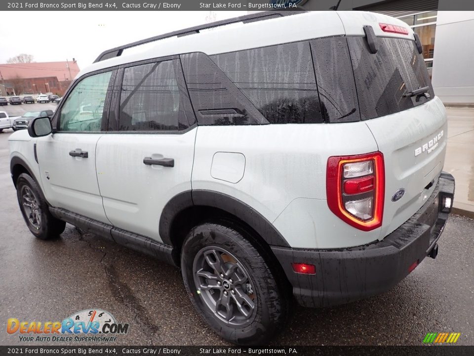 2021 Ford Bronco Sport Big Bend 4x4 Cactus Gray / Ebony Photo #3