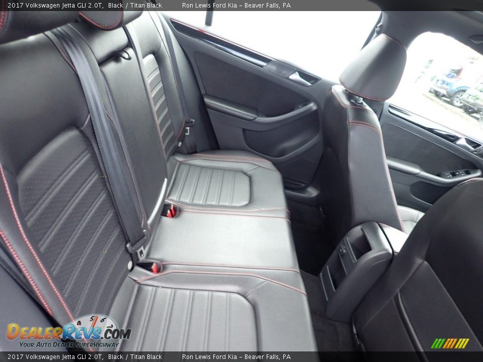 Rear Seat of 2017 Volkswagen Jetta GLI 2.0T Photo #12