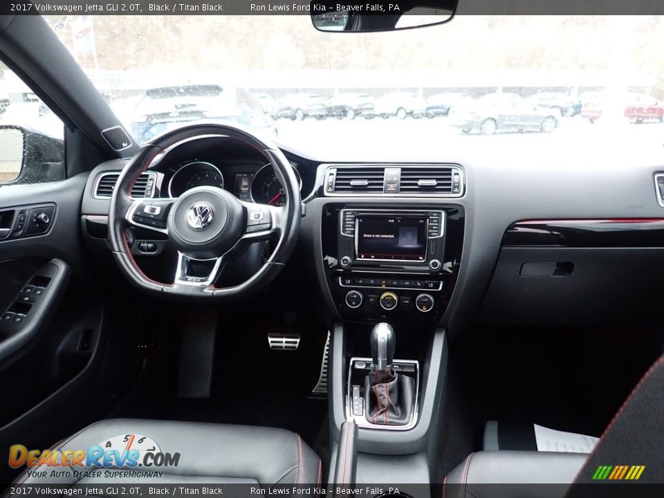 Dashboard of 2017 Volkswagen Jetta GLI 2.0T Photo #13