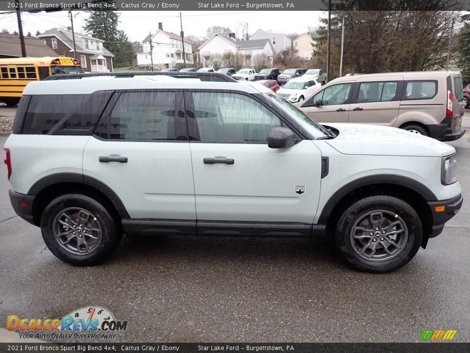 Cactus Gray 2021 Ford Bronco Sport Big Bend 4x4 Photo #7