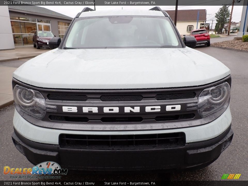 2021 Ford Bronco Sport Big Bend 4x4 Cactus Gray / Ebony Photo #9