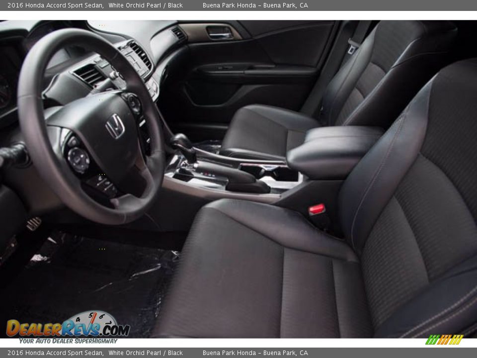 2016 Honda Accord Sport Sedan White Orchid Pearl / Black Photo #3