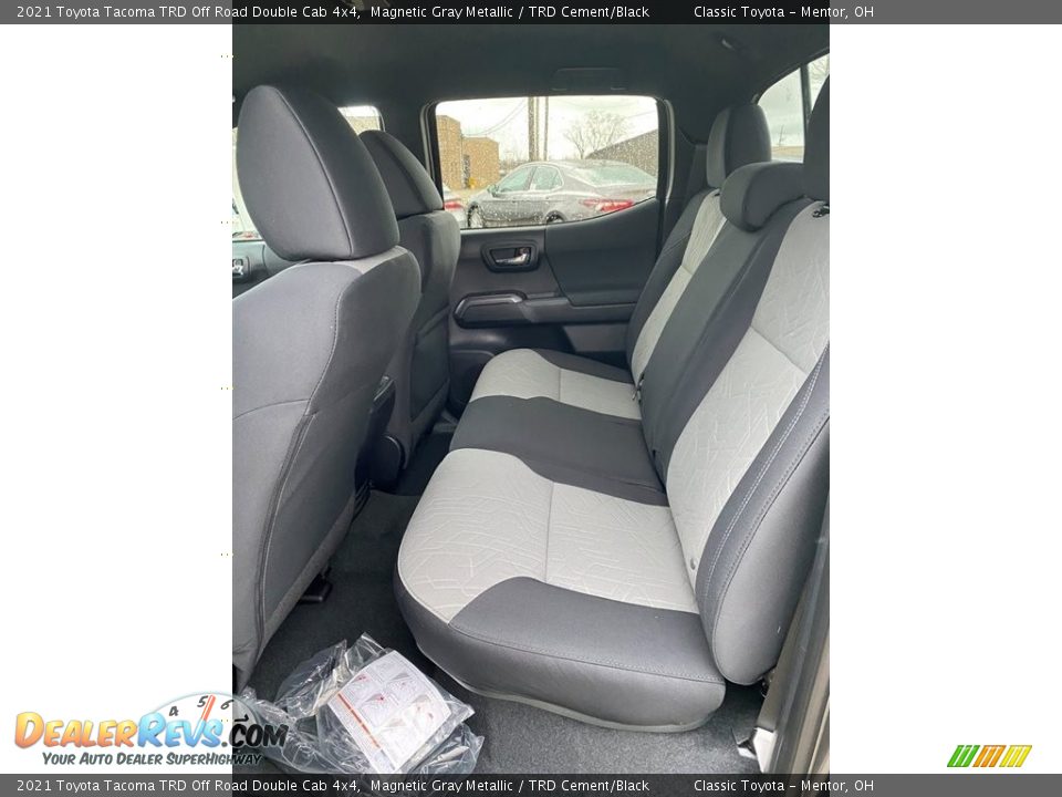 2021 Toyota Tacoma TRD Off Road Double Cab 4x4 Magnetic Gray Metallic / TRD Cement/Black Photo #3
